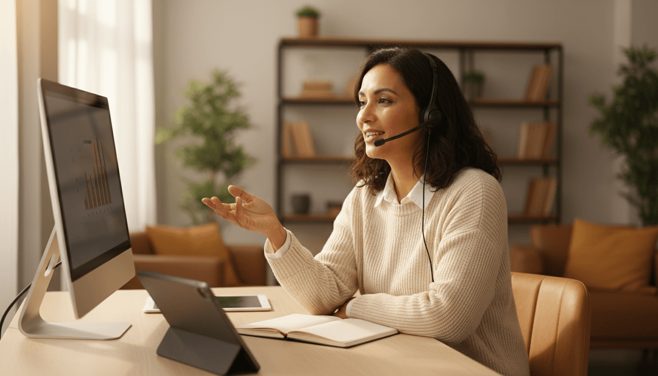 Account specialist providing dedicated support to client